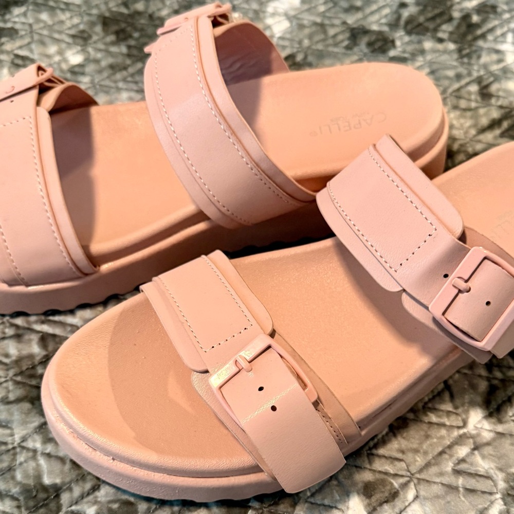Capelli of New York Blush Sandals for Women